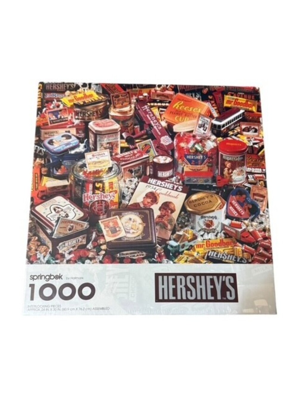 NIB Hershey's Chocolate 1000-Piece Jigsaw Puzzle by Springbok 24" x 30"